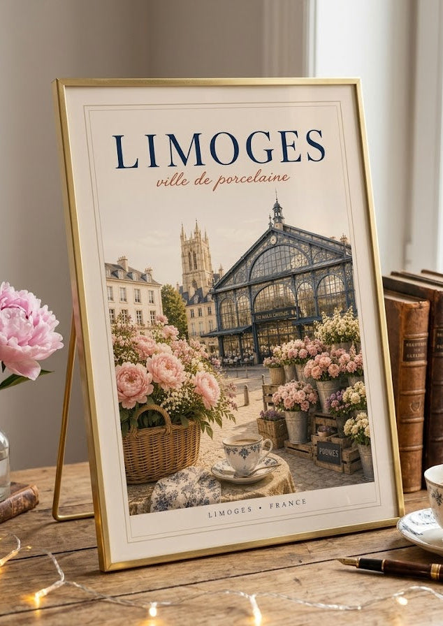 5 idées de cadeaux originaux avec une affiche de ville française