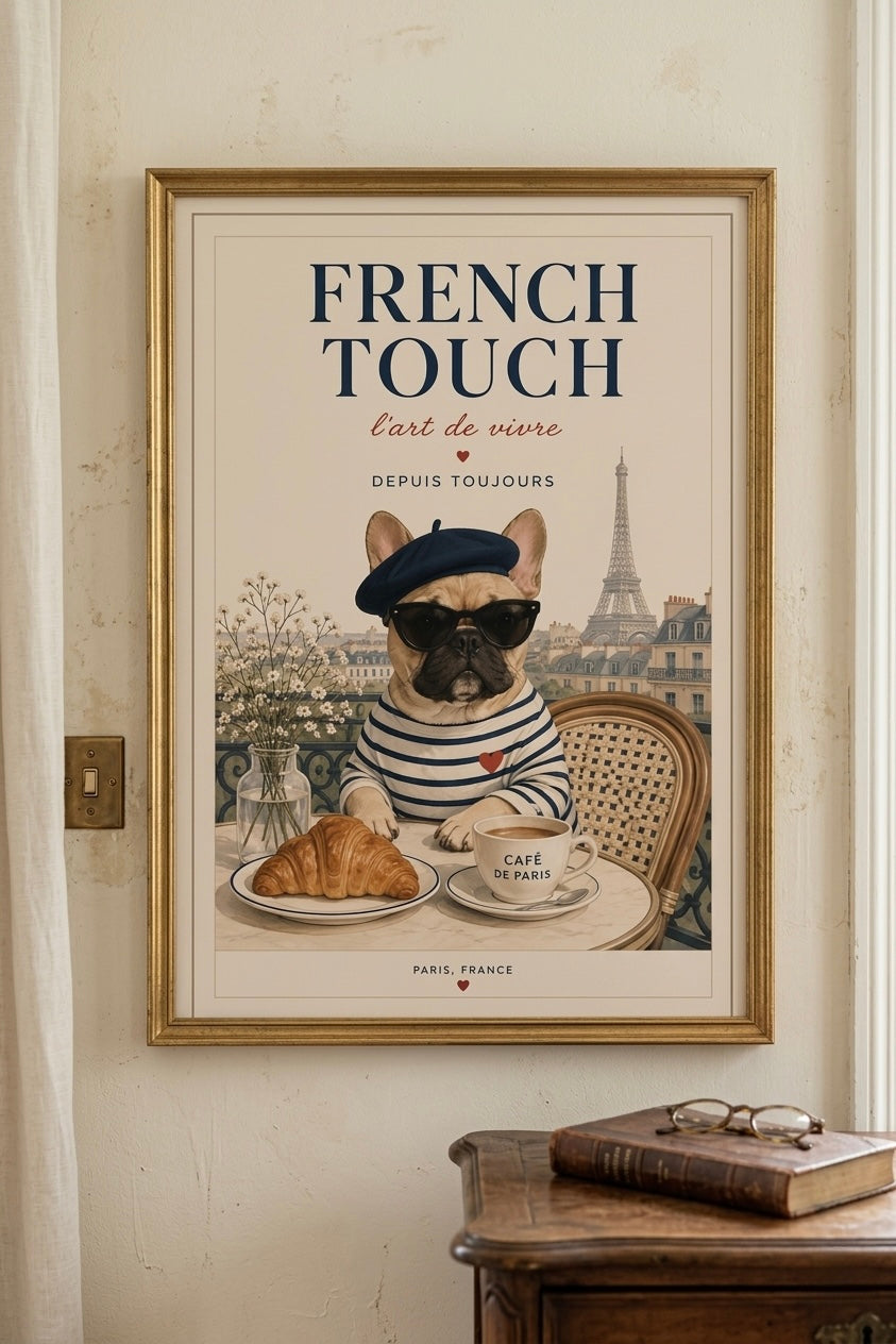French Touch – Affiche “L’Art de Vivre”