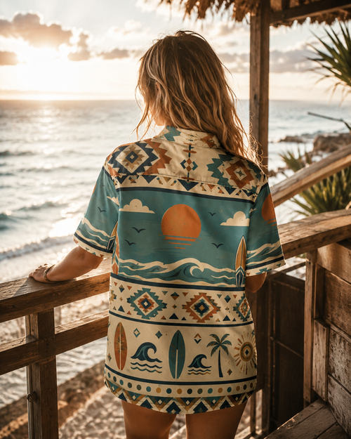 chemise california vintage