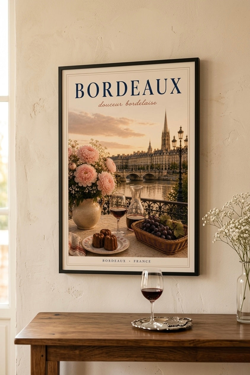 Bordeaux – Affiche “Douceur Bordelaise”