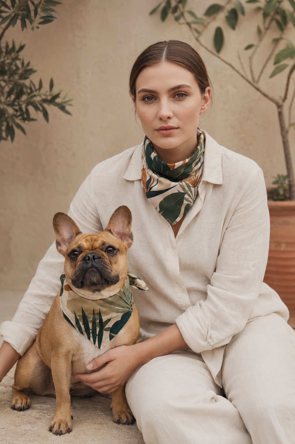 Bandana tropical Birds of Paradise – Foulard multifonction