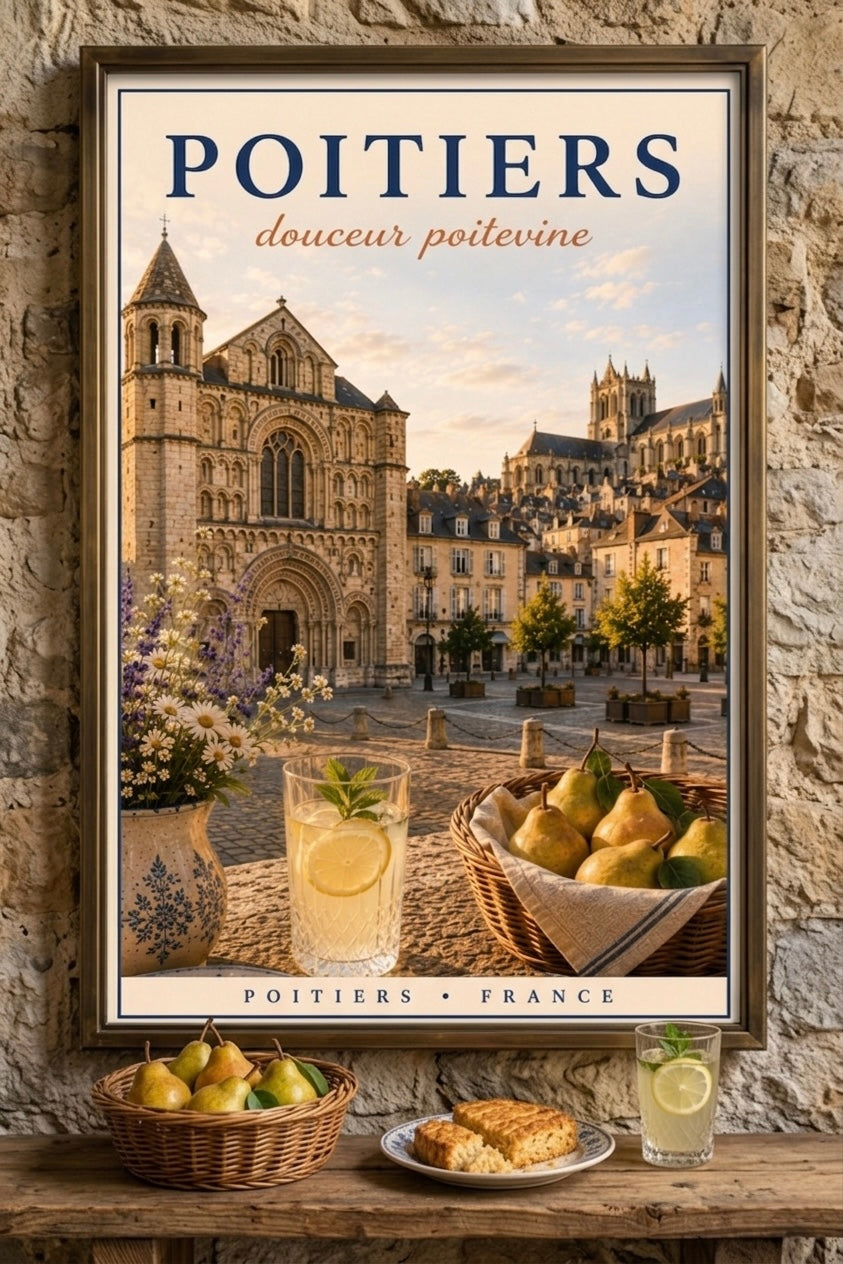 Poitiers – Affiche “Douceur Poitevine”