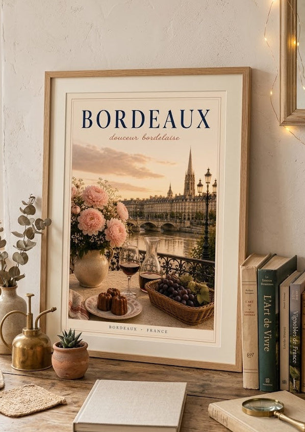 Bordeaux – Affiche "Douceur Bordelaise"